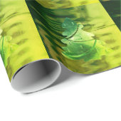 Elegante Schattierungen des grünen Weihnachtsbaumm Geschenkpapier (Rolleneckpunkt)