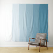 Elegante Schattierungen dusty Blue Backdrops Wandteppich (Beispiel (Horizontal))