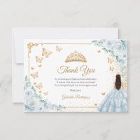 Elegante Schick Baby Blaue Rosen Gold Quinceanera