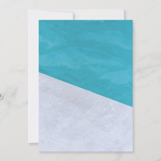 Elegante, schick, grau, rustikale Einladung zur Ho (Rückseite)