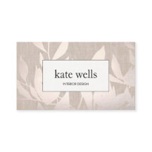 Elegante, schick warme Silber-Blätter Räume Design