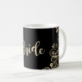 Elegante schicke Blume, Bride Kaffeetasse (VorderseiteRechts)