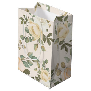Elegante schicke Blume Mittlere Geschenktüte