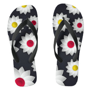 Elegante schicke Blumenkirschblütensonnenblume Badesandalen