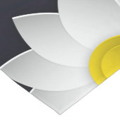 Elegante, schicke Blütenkirche Sonnenblume Blossom Kurzer Tischläufer (Ecke)