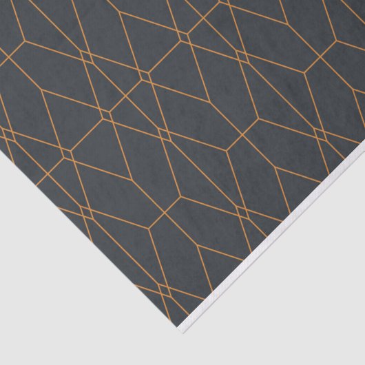 Elegante, schicke, einfache, luxuriöse Linienmuste Seidenpapier (Ausschnitt)