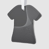 Elegante, schicke, einfache, moderne Grafikmusterk Ornament (Vorderseite)