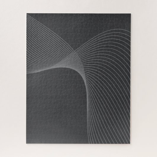 Elegante, schicke, einfache, moderne Grafikmusterk Puzzle (Vertikal)