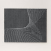 Elegante, schicke, einfache, moderne Grafikmusterk Puzzle (Horizontal)