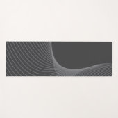 Elegante, schicke, einfache, moderne Grafikmusterk Yogamatte (Vorderseite (Horizontal))