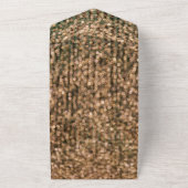 Elegante schicke goldene Hochzeitslampen beinhalte All In One Einladung (Außenbereich)