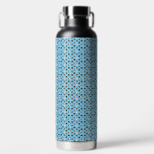Elegante Schicke Katzenmuster Trinkflasche (Vorderseite)