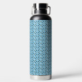 Elegante Schicke Katzenmuster Trinkflasche (Rückseite)