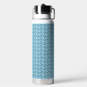 Elegante Schicke Katzenmuster Trinkflasche (Hinten)