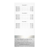 Elegante schicke, moderne Luxus-Imitate mit glatte Werbekarte (Hinten)