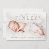 Elegante Schlagzeile | Ankündigung von Foto zur Ge (Vorderseite)