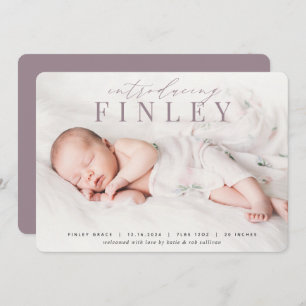 Elegante Schlagzeile Ankündigung von Foto zur Ge