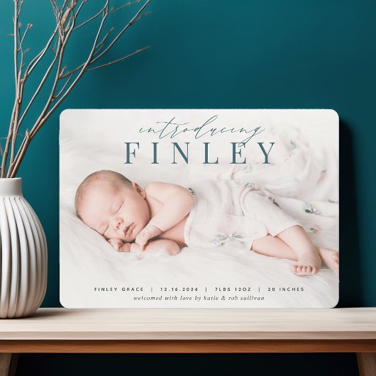 Elegante Schlagzeile | Ankündigung von Foto zur Ge