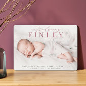 Elegante Schlagzeile | Ankündigung von Foto zur Ge