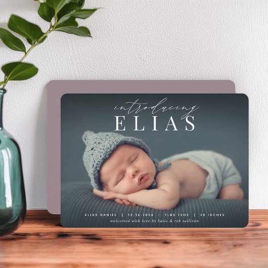 Elegante Schlagzeile | Ankündigung von Foto zur Ge