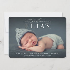 Elegante Schlagzeile | Ankündigung von Foto zur Ge