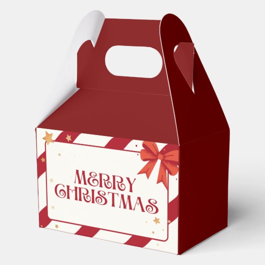 Elegante, schlichte Weihnachten-Geschenkboxen für Geschenkschachtel (Rückseite)