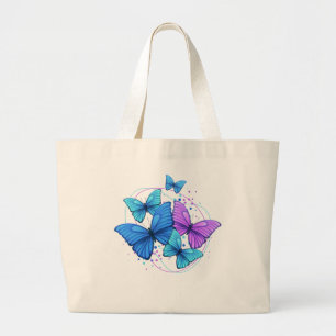 Elegante Schmetterling-Tasche Geschenk für Natur Jumbo Stoffbeutel