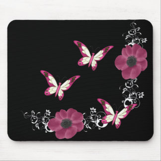 elegante Schmetterlinge Mousepad