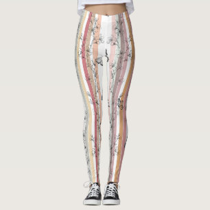 Elegante Schmetterlingsblüte (10) Leggings