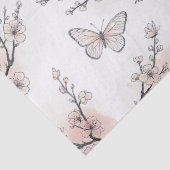 Elegante Schmetterlingsblüte (11) Seidenpapier (Detail)