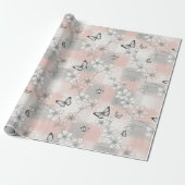 Elegante Schmetterlingsblüte (3) Geschenkpapier (Ungerollt)