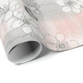 Elegante Schmetterlingsblüte (3) Geschenkpapier (Rolleneckpunkt)