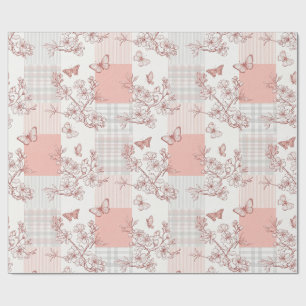 Elegante Schmetterlingsblüte (7) Geschenkpapier