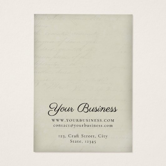 Elegante Schmetterlingsschmuckkarte mit Earring Di (Rückseite)