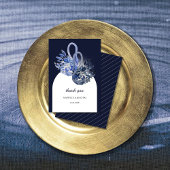 Elegante Schöne blaue Schwäne Kunst, Dichtung und Begleitkarte