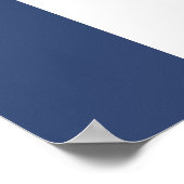 Elegante Schöne blaue Schwäne Kunst, Dichtung und Poster (Ecke)