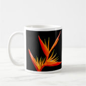 Elegante, schöne Blume "Bird of Paradise" Kaffeetasse (Links)