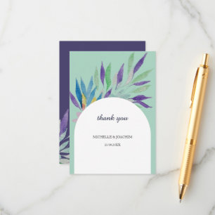 Elegante Schöne Boho Frische Pasta machen Begleitkarte