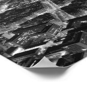 Elegante Schönheit der Pariser Nächte Poster (Ecke)