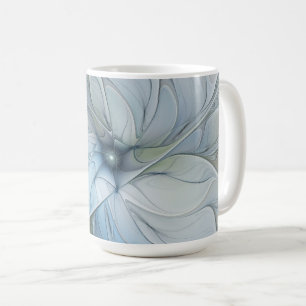 Elegante Schönheit Moderne Abstrakte Fraktal-Kunst Kaffeetasse