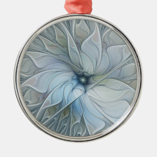 Elegante Schönheit Moderne Abstrakte Fraktal-Kunst Ornament Aus Metall