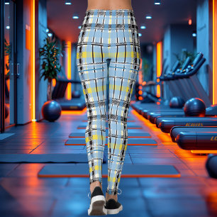 Elegante schottische Tartan-Muster für stilvolles  Leggings