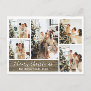 Elegante Schrift Holzstruktur 5 Foto Weihnachten