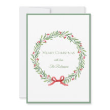 Elegante Schrift Kreis Frohe Weihnachten