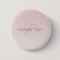 Elegante Schrift und Monogramm | Rose Ombre