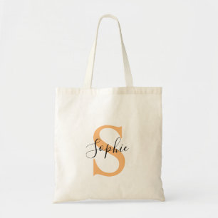 Elegante Schriftzug individuell personalisiertes G Tragetasche