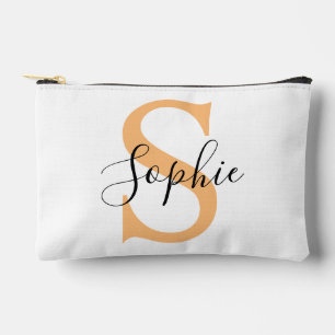 Elegante Schriftzug-Persönliche Geschenke mit Name Zubehörtasche