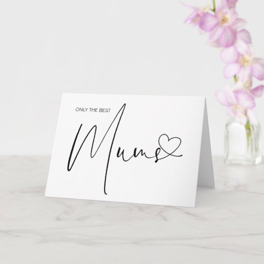 Elegante Schwangerschaft Ankündigung Baby Reveal t (Orchidee)