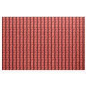 Elegante schwarz-orangefarbene Streifen Carnation Stoff (Yard (91,4 cm))