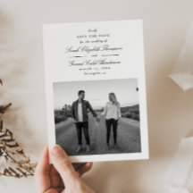 Elegante Schwarz-Weiß-Formkalligraphie